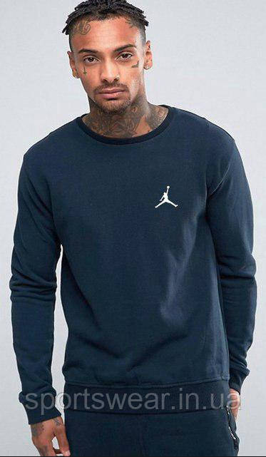 Світшот синій Jordan ( Джордан ) (дрібне лого ) "" В стилі Jordan "", фото 1
