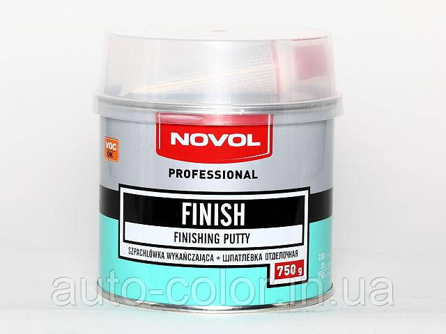 NOVOL шпаклівка обробна FINISH 0,75 кг