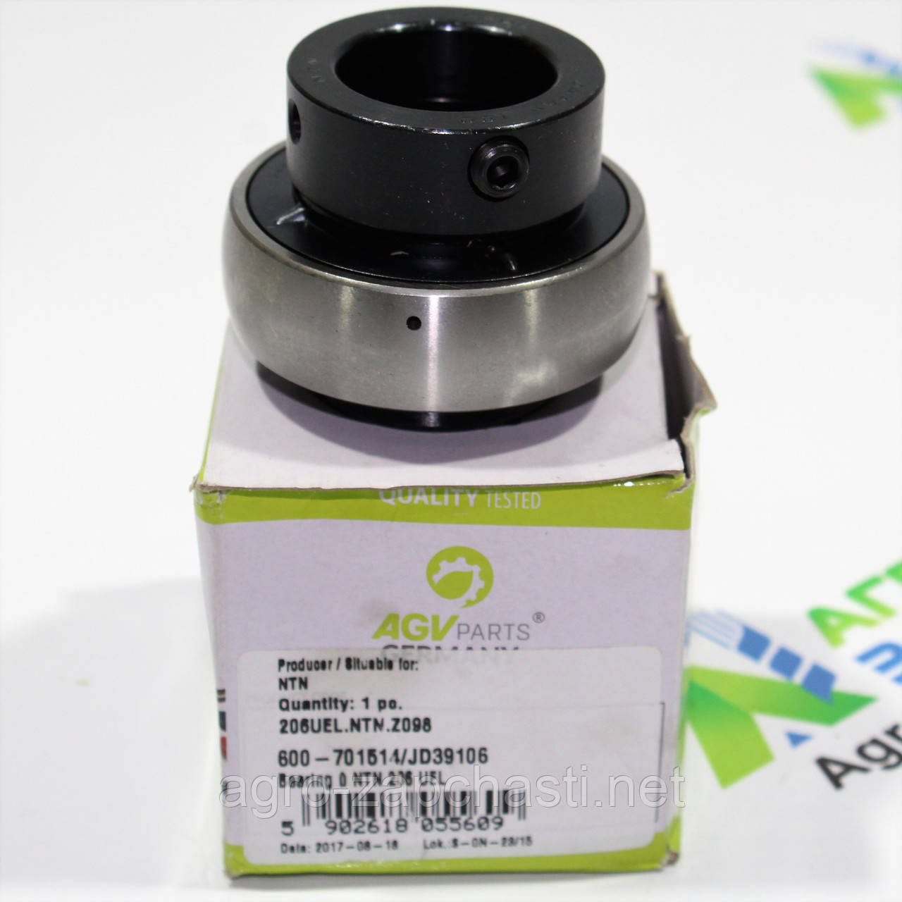 Підшипник закріпляємий кульковий GE30KRRB  [JHB]  30х62х18, 80325106