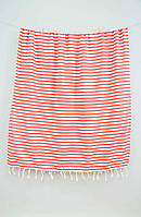 Рушник-шпотемаль пляжний Herringbone 95х185 Orange Barine