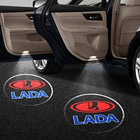Підсвічування логотипу авто на двері Lada
