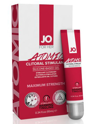 Стимулюючий кліторальний гелевий JO Clitoral Stimulation Gel Atomic, фото 1