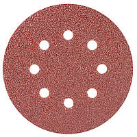 Шлифовальный круг 8 отверстий Ø125мм P40 (10шт) sigma 9122631