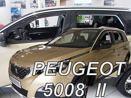 Дефлектори вікон (вітровики) PEUGEOT 5008 5d 2017r →(HEKO)