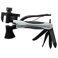 Мультитул сокира 175мм 11в1 + насадки (чохол) sigma 4375411