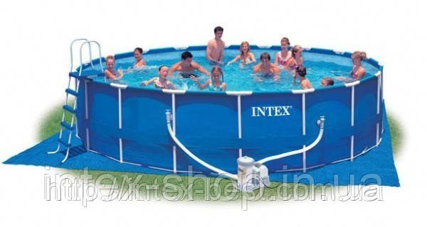 Каркасні басейни Intex 57954 (549х122 см.) повна комплектація+хлорогареатор... Гарантія!