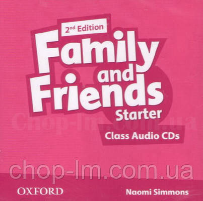 Family and Friends 2nd Edition Starter Class Audio CDs / Аудіо диск до курсу