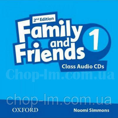 Family and Friends 2nd Edition 1 Class Audio CDs / Аудіо диск до курсу