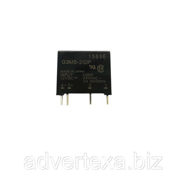 Твердотільні реле OMRON G3MB-202P, управління 12VDC, вихід 240VAC 2А