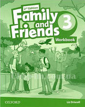 Family and Friends 2nd (second) Edition 3 Workbook (робочий зошит 2-е/друге видання)