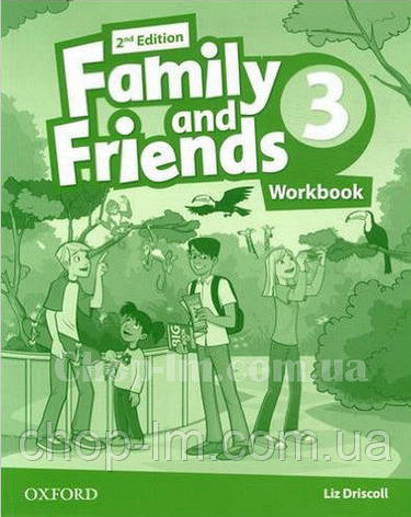 Family and Friends 2nd (second) Edition 3 Workbook (робочий зошит 2-е/друге видання), фото 1