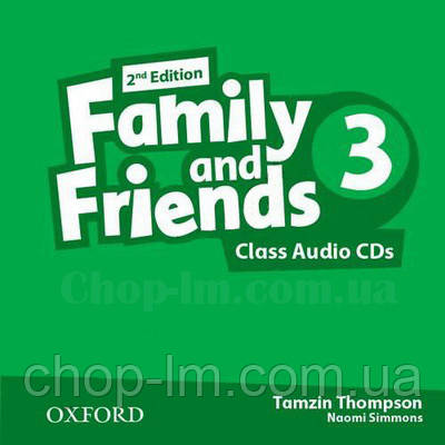 Family and Friends 2nd Edition 3 Class Audio CDs / Аудіо диск до курсу, фото 1