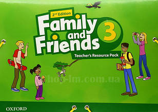 Family and Friends 2nd (second) Edition 3 teacher's Resource Pack (матеріали для викладача 2-е/друге вид)