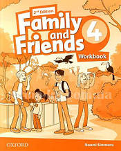 Family and Friends 2nd (second) Edition 4 Workbook (робочий зошит, 2-е/друге видання)