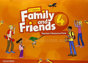 Family and Friends 2nd (second) Edition 4 Teacher's Resource Pack (Матеріали для вчителя, 2-е/друге видання)