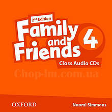 Family and Friends 2nd Edition 4 Class Audio CDs / Аудіо диск до курсу