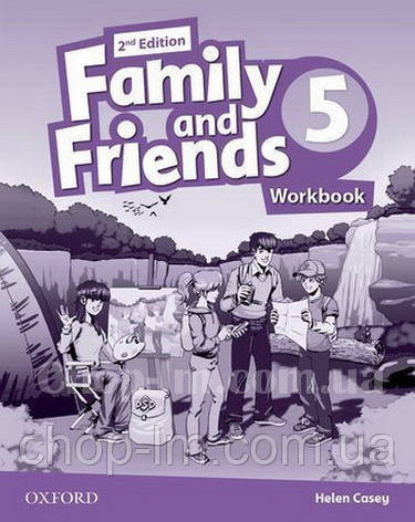 Family and Friends 2nd (second) Edition 5 Workbook (робочий зошит 2-е/друге видання), фото 1