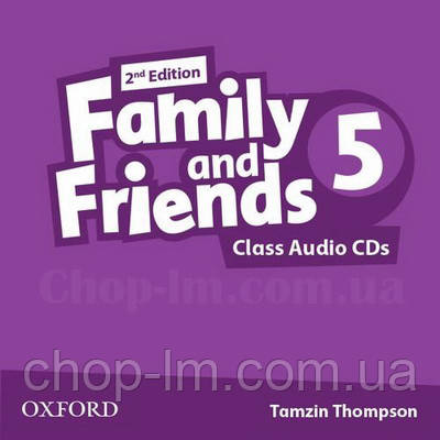 Family and Friends 2nd Edition 5 Class Audio CDs / Аудіо диск до курсу