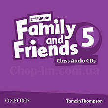 Family and Friends 2nd Edition 5 Class Audio CDs / Аудіо диск до курсу