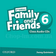 Family and Friends 2nd Edition 6 Class Audio CDs / Аудіо диск до курсу