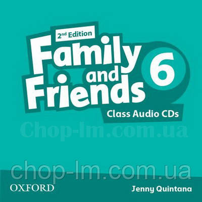 Family and Friends 2nd Edition 6 Class Audio CDs / Аудио диск к курсу - фото 1 - id-p570590820