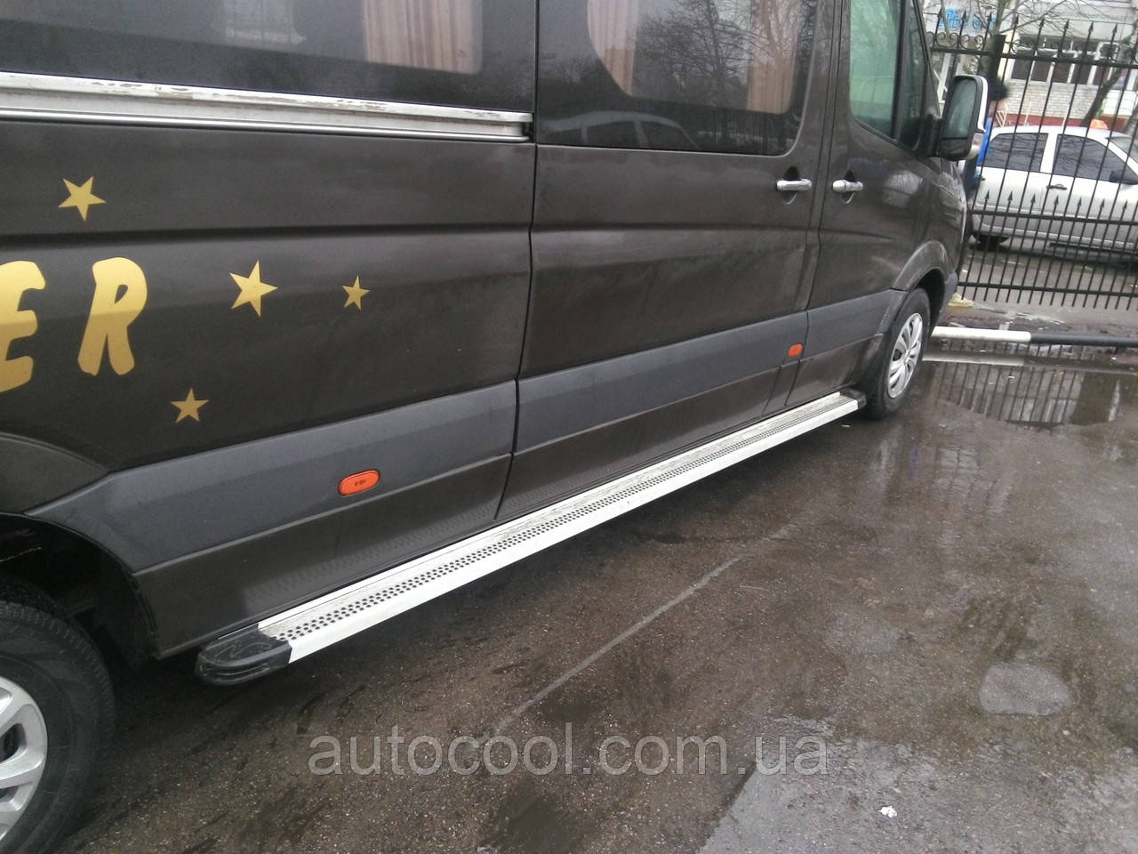 Бічні пороги Mercedes Sprinter 2006+ г. Спринтер, фото 1