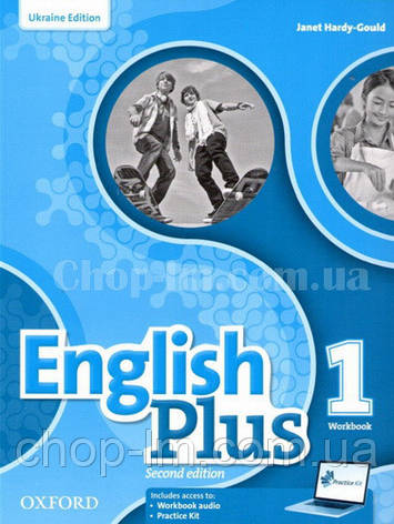 English Plus Second Edition 1 Workbook with access to Practice Kit (Edition for Ukraine) / Робочий зошит, фото 1