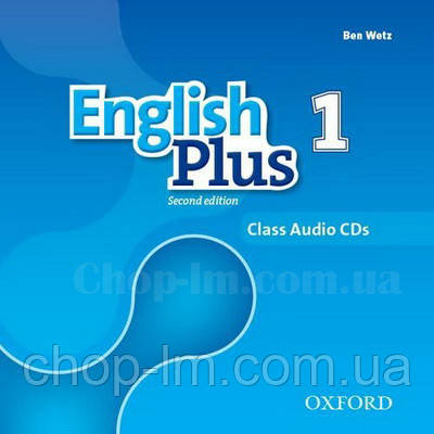 English Plus 2nd(second) Edition 1 Audio CDs / Комплект аудіо дисків 2-е видання