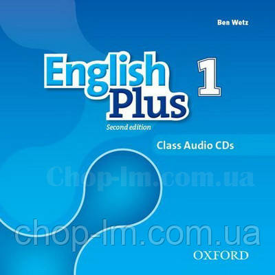 English Plus 2nd(second) Edition 1 Audio CDs / Комплект аудіо дисків 2-е видання