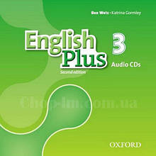 English Plus 2nd(second) Edition 3 Audio CDs / Комплект аудіо дисків 2-е видання