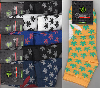 Шкарпетки чоловічі демісезонні бамбук Marde, ароматизовані, 41-45 розмір, середні, асорті, 02222