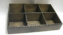 Барний диспенсер дерев'яний, 42*26*14 см