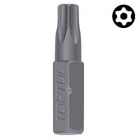 Бита TORX с отверстием TOPTUL 1/4" 25мм T20 FSGA0820