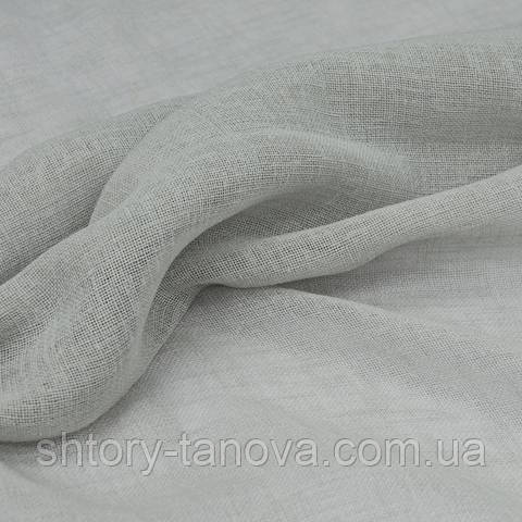 Тюль сітка, сірий, фото 1