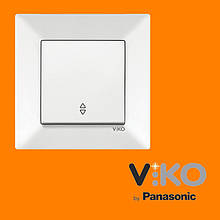 Перемикач прохідний VIKO Meridian Білий