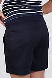 Вільні шорти для вагітних SAFO SH-28.011, темно-сині, фото 5