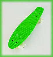 Скейтборд FISH ORIGINAL 22 дюйма penny board cалатовый детский