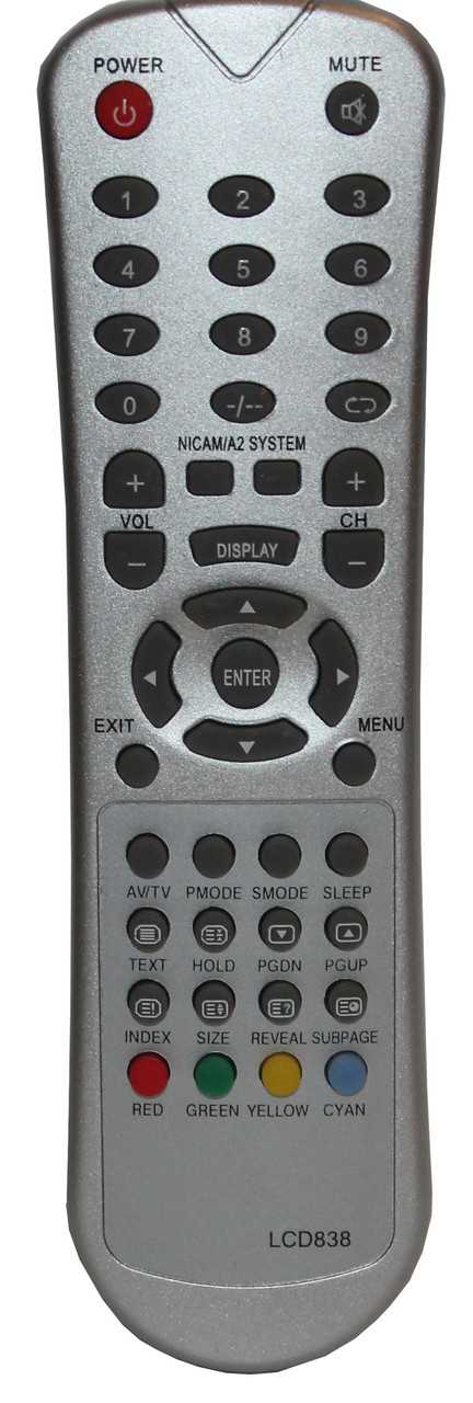 Пульт для телевізора DEX LT1501, NOKASONIC LCD 838
