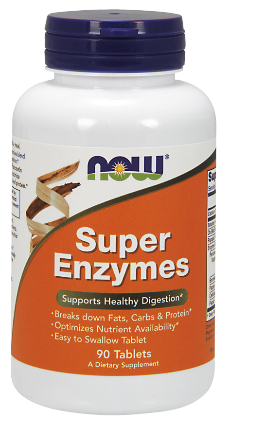 Супер Ензими для травлення / Super Enzymes, 90 таблеток