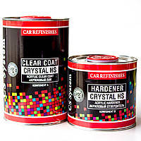 Лак автомобільний HS 2K 2+1 CRYSTAL комплект із затверджувачем 1.5 л.