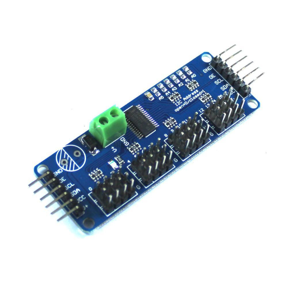 16-кан 12-біт ШІМ Серво контролер PCA9685 Arduino