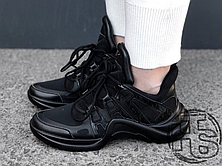 Жіночі кросівки Louis Vuitton LV Archlight Sneaker All Black розмір 37, фото 3