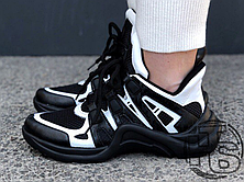 Жіночі кросівки Louis Vuitton LV Archlight Sneaker Black/White 1A43K5, фото 2