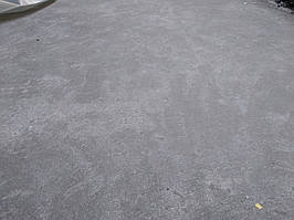 Перед укрыванием плёнкой. Прошло около 38 часов с момента окончания шлифовки.