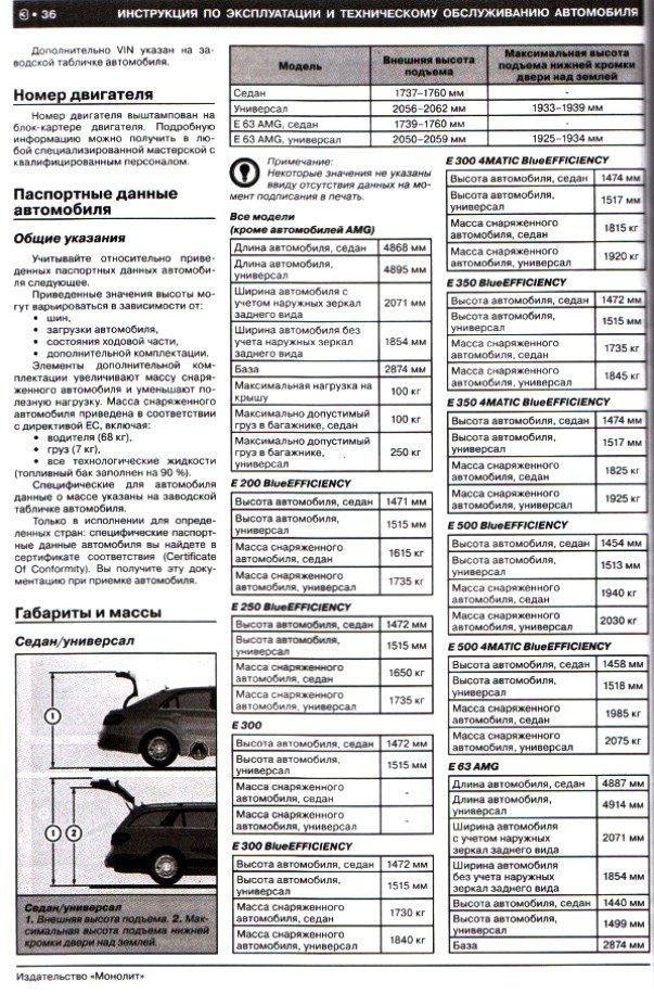 Книга Mercedes-Benz Е-Класс W212 Руководство Справочник Мануал.
