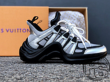 Жіночі кросівки Louis Vuitton LV Archlight Sneaker Black/Silver 1A43JP, фото 3