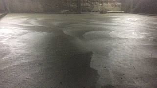 Глубокая ночь. Готовимся проходить лопастями.