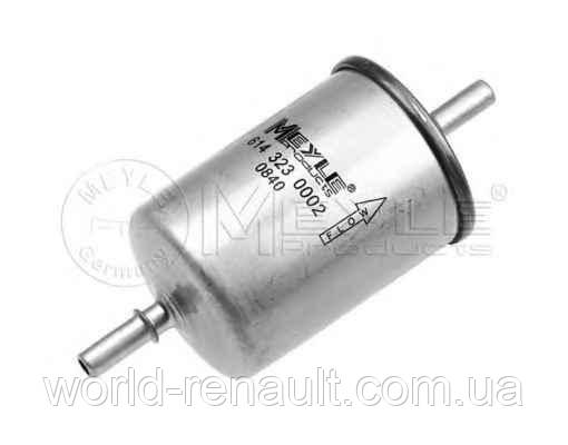 Фільтр паливний на Renault Duster 1.6i 8V/Meyle 614 323 0002