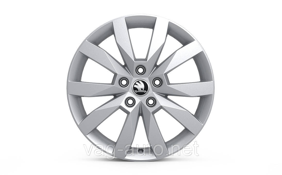 Диск легкосплавний 6J x 17" - Crystal - Skoda Octavia A7