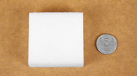 Поролон універсальний для коробки М0018, розмір: 60 * 60 * 20 мм білий